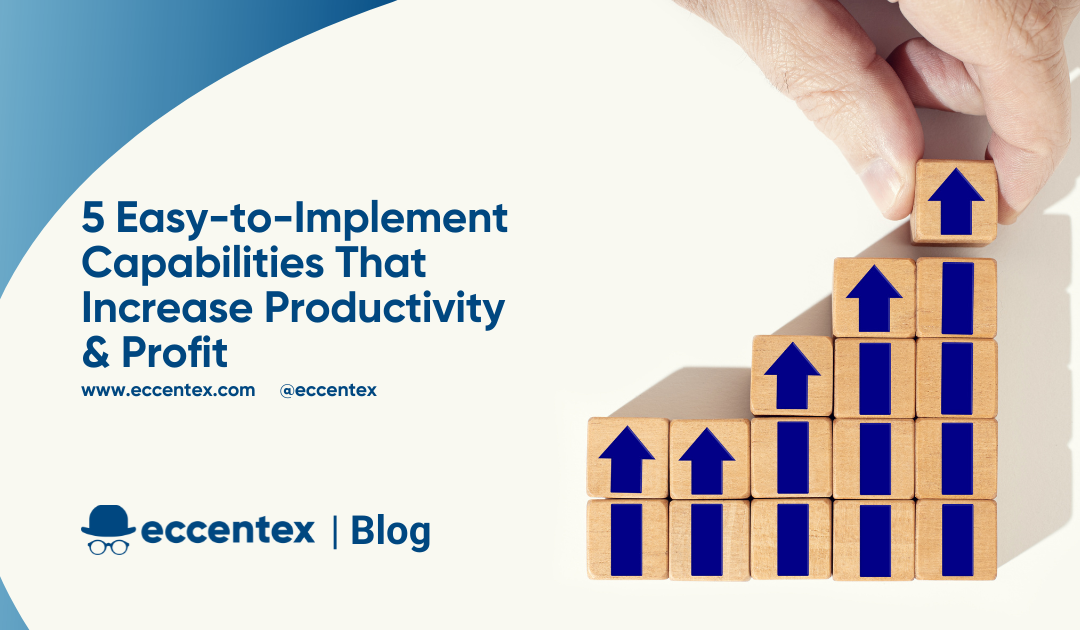 5 Easy-to-Implement Capabilities That Increase Productivity & Profit